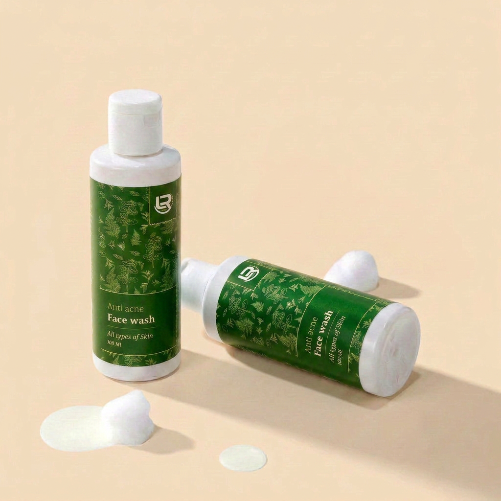 Anti acne face wash