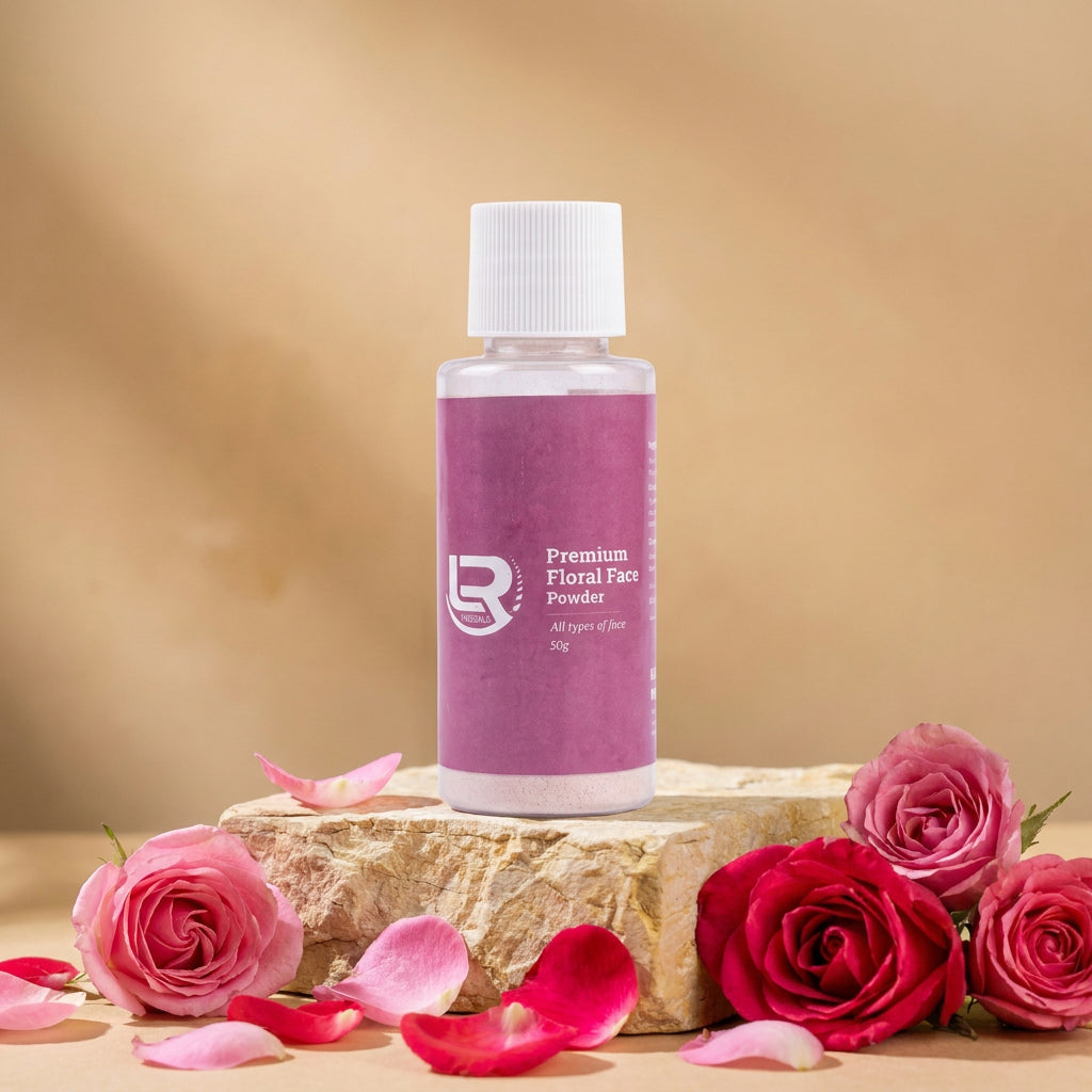 Premium Floral Face Powder