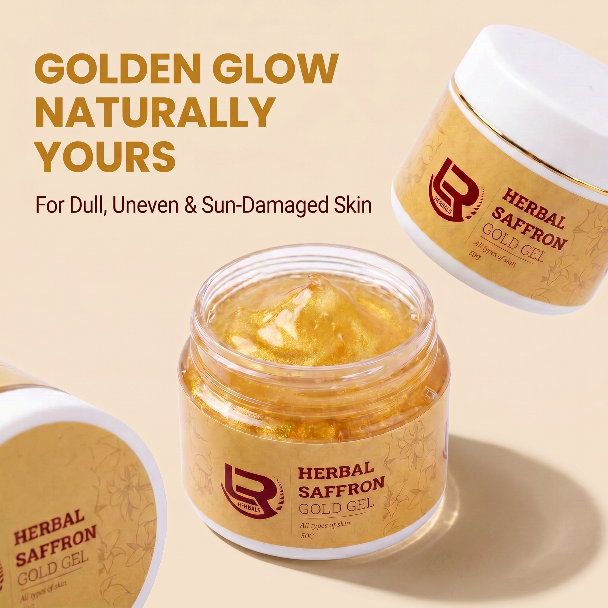 Saffron Gold Gel