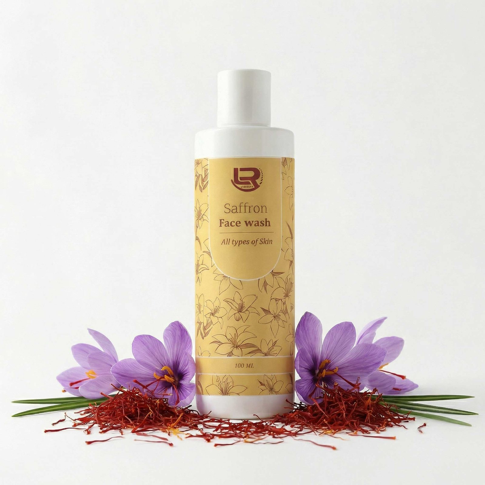 freepik__saffron-below-the-bottle-in-professional-xxxway-like-__78063 Saffron face wash - Image 1